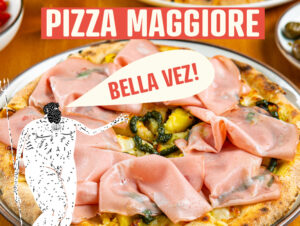 pizza maggiore per Bologna